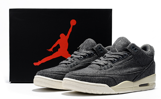 2017 Air Jordan 3 Wool Shoes - Click Image to Close